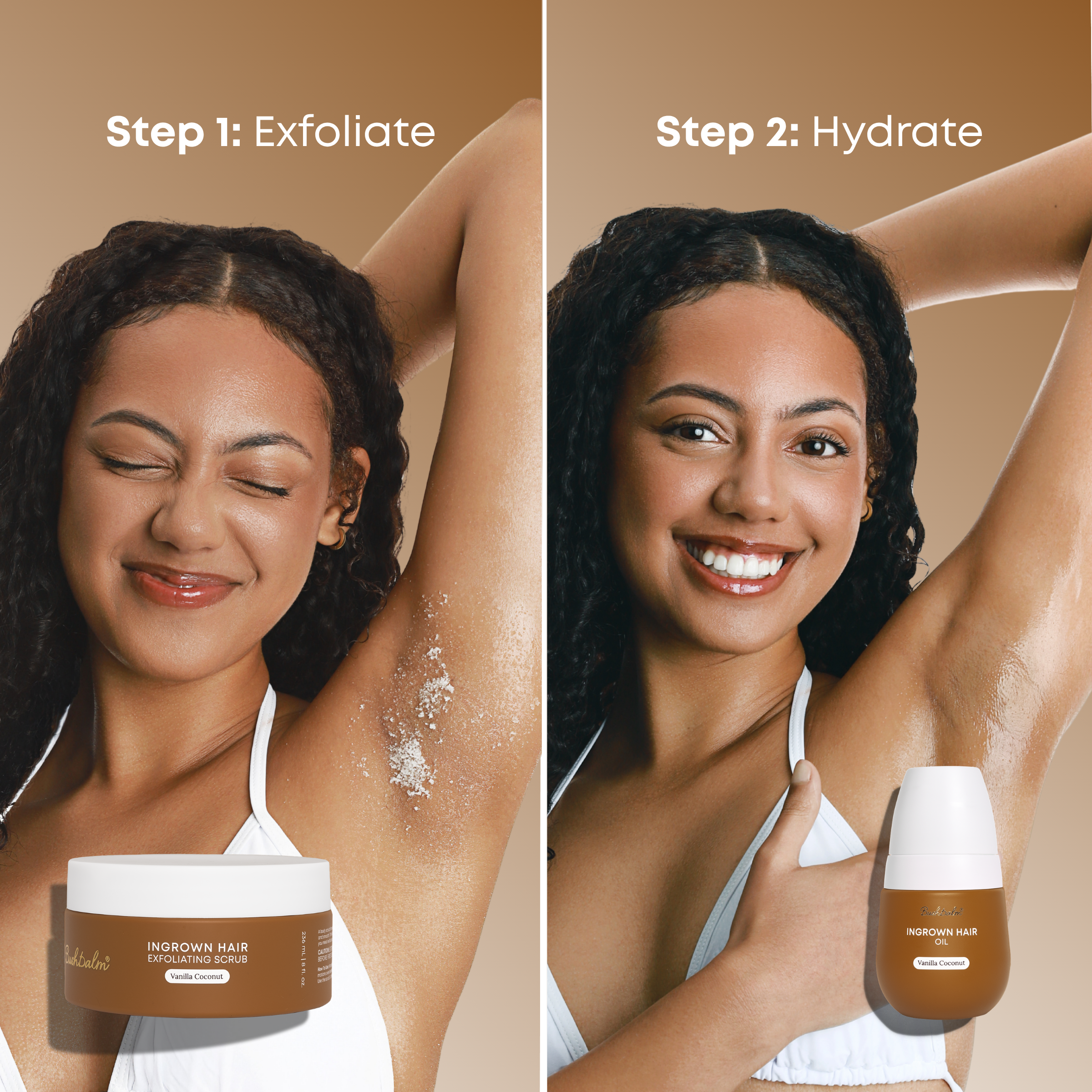 Vanilla Coconut 2-Step Ingrown Hair Routine
