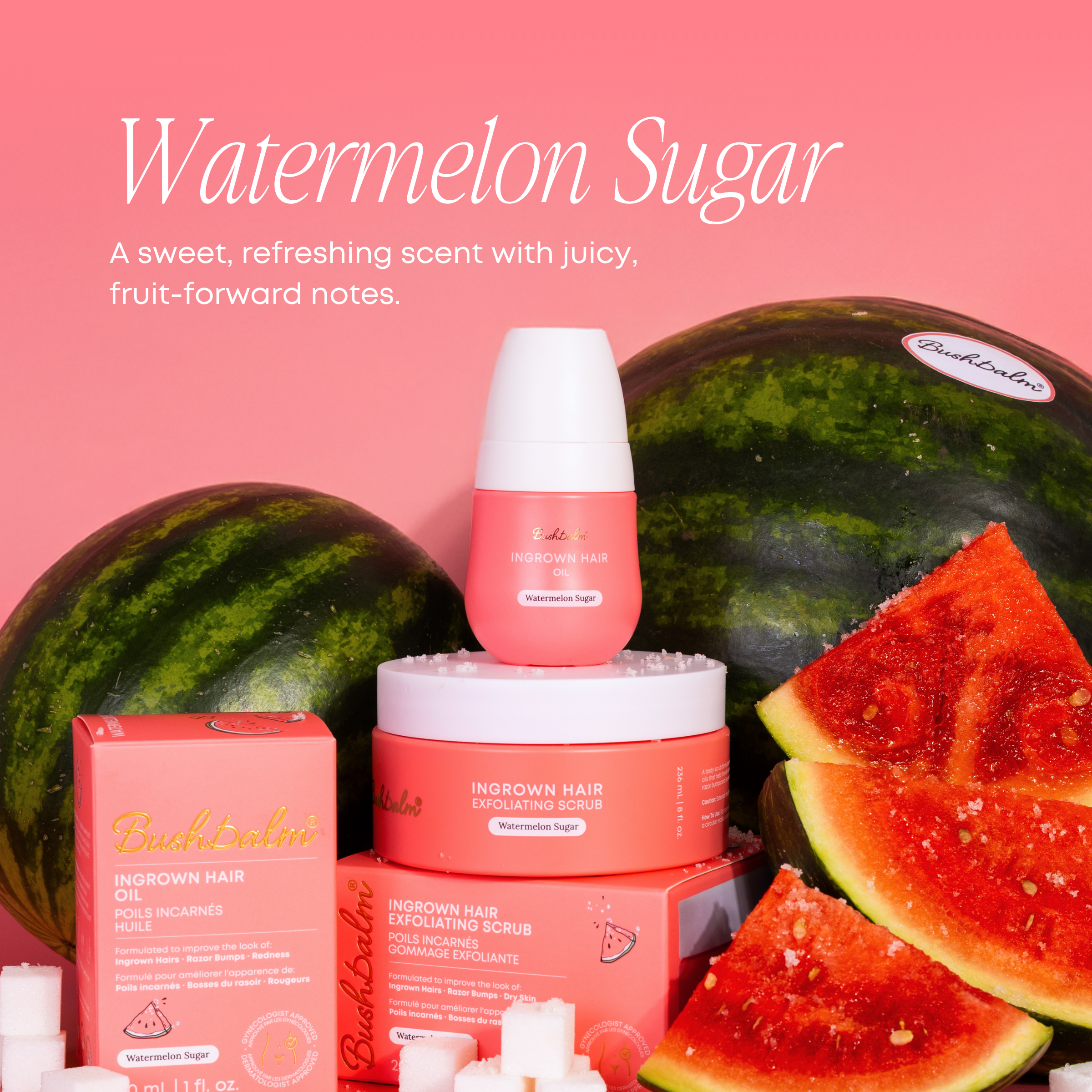 Ingrown Hair Exfoliating Scrub - Watermelon Sugar