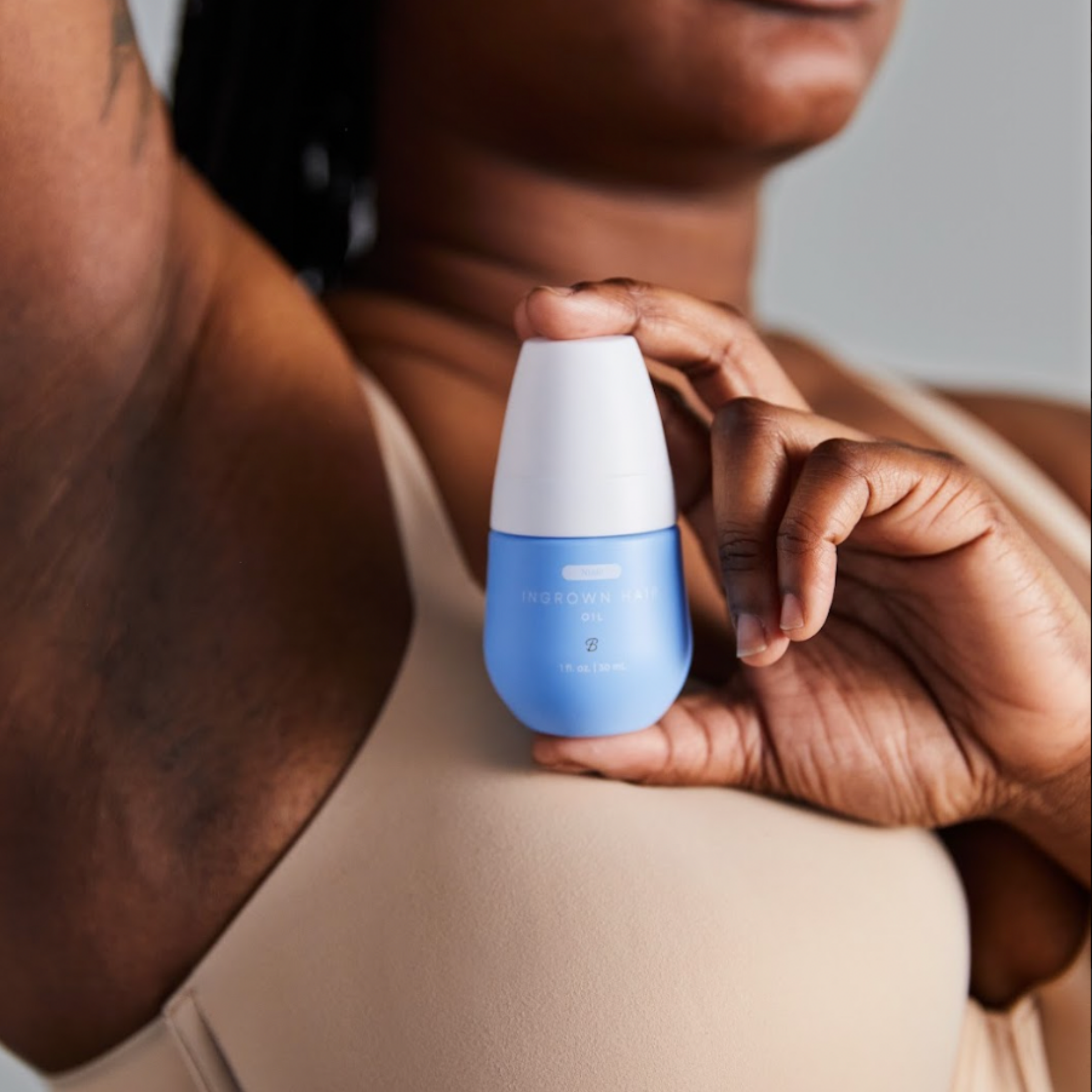 Nude Ingrown Hair 2 Step Routine