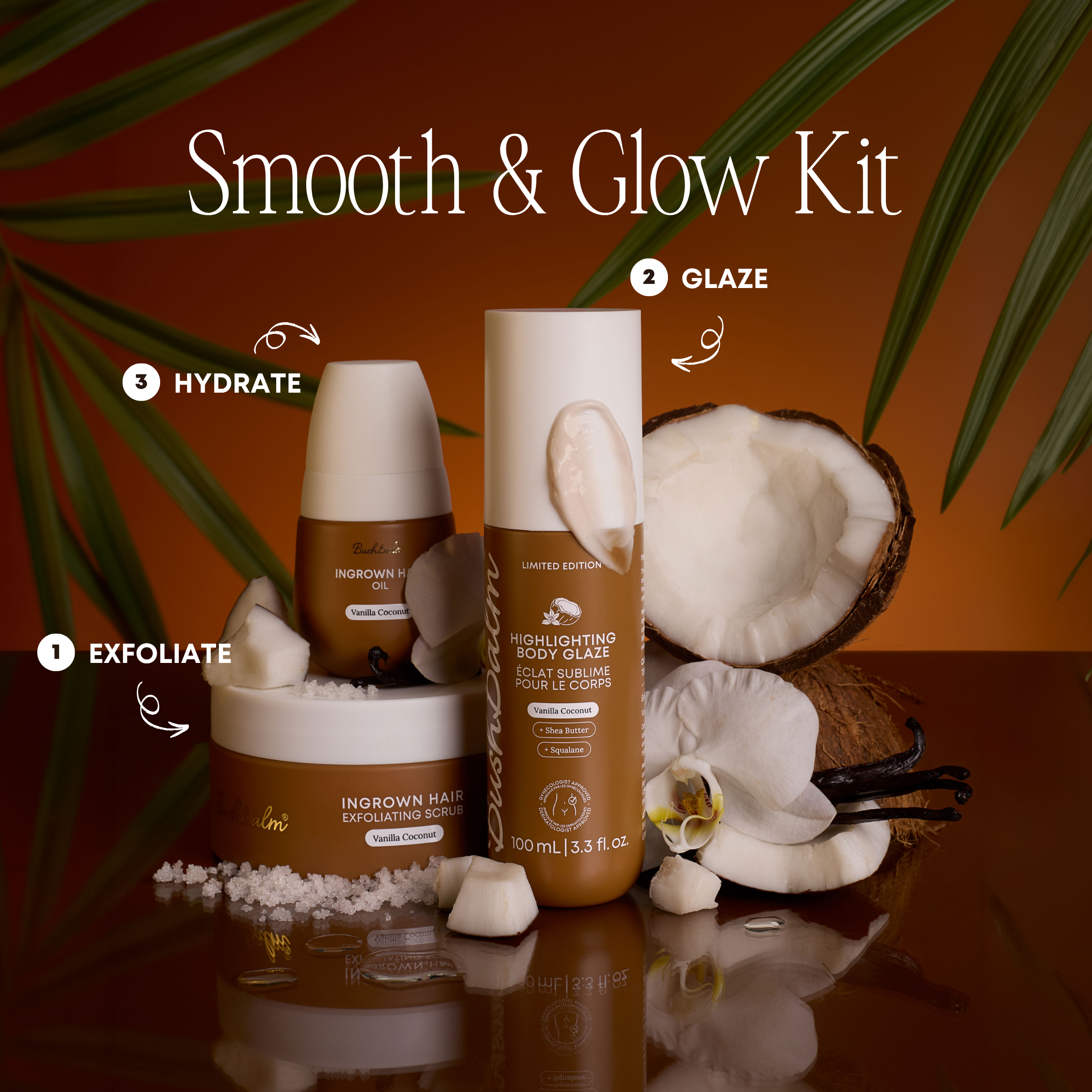 Vanilla Coconut 2-Step Ingrown Hair Routine