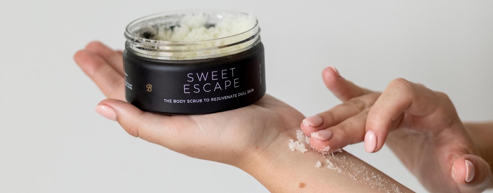 Ultra-thin Exfoliating Sugar Scrubs to target and treat skin challenges