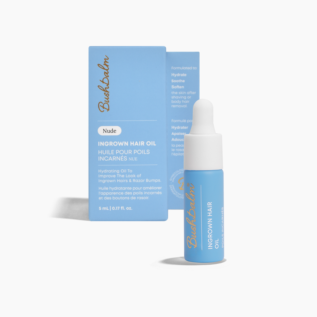 Shop Bushbalm | Nude Travel Size - Ingrown Hairs & Razor Burn Oil