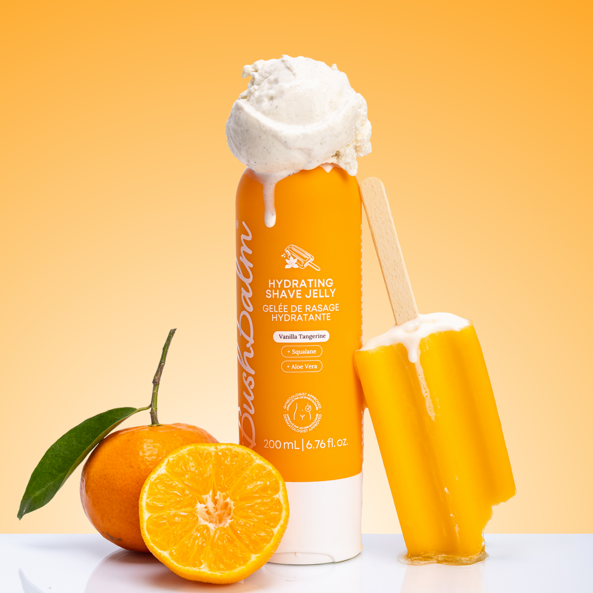 Hydrating Shave Jelly - Vanilla Tangerine – Bushbalm Canada