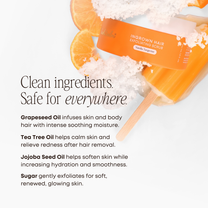 Ingrown Hair Exfoliating Scrub - Vanilla Tangerine