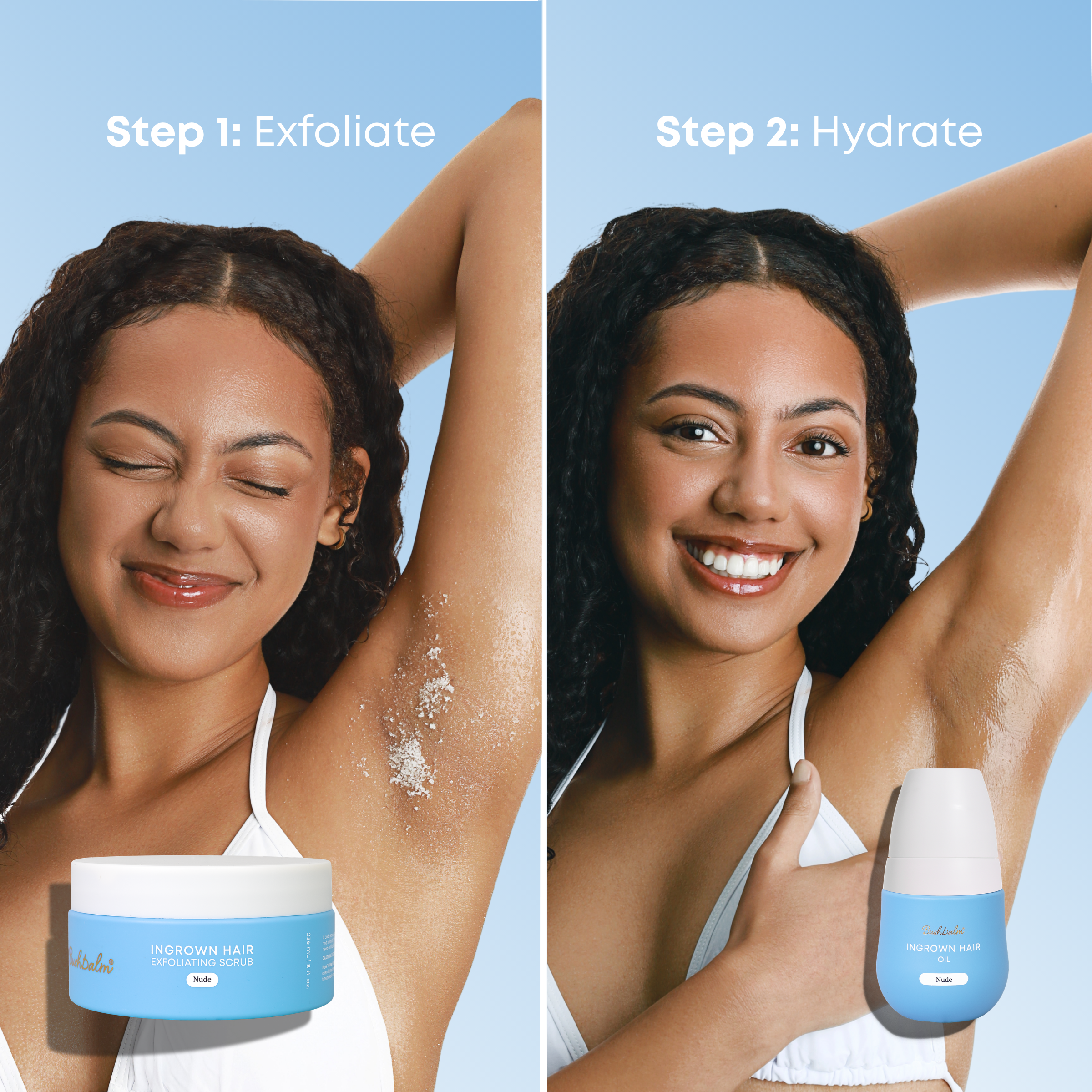 2-Step Ingrown Hair Routine - Nude