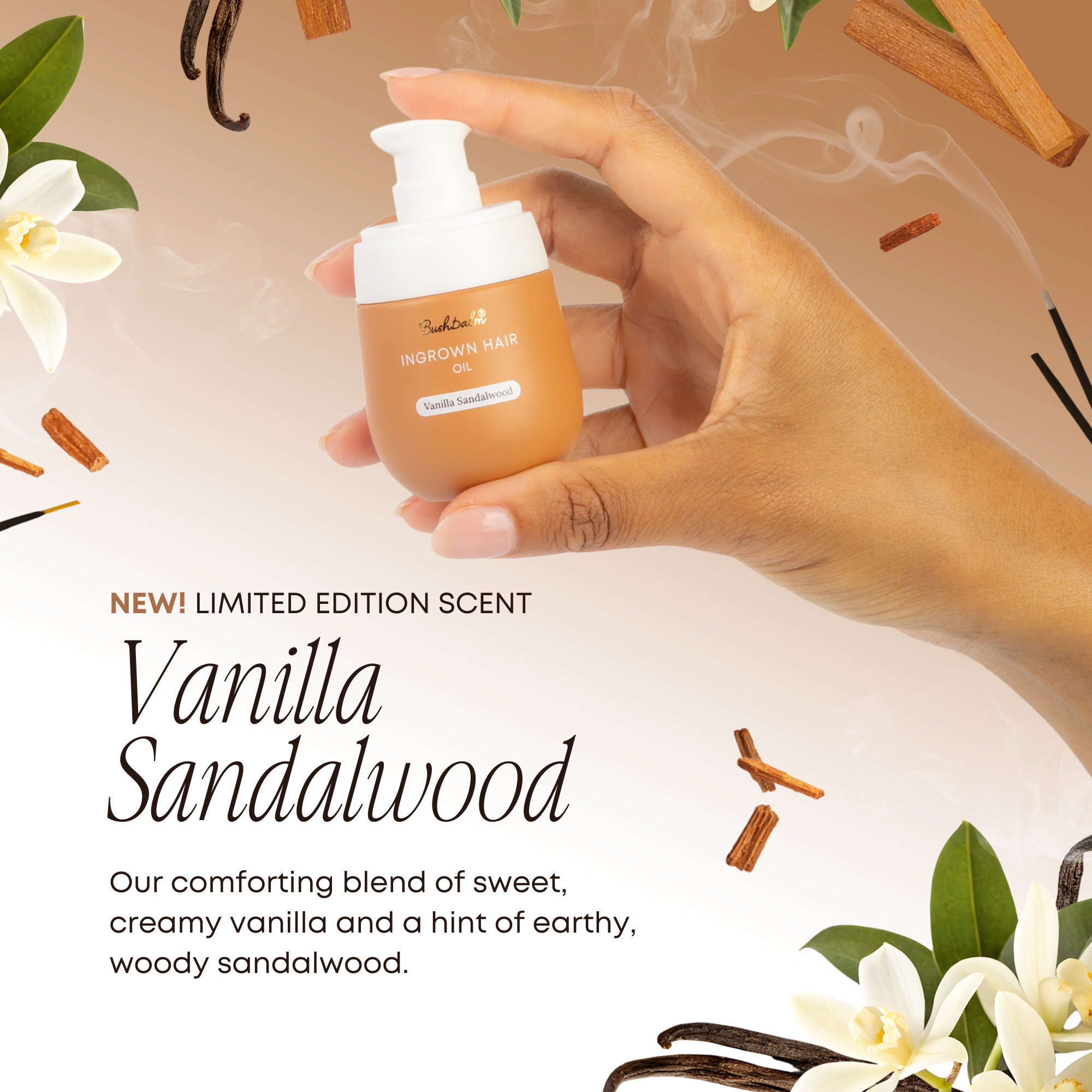 Vanilla Sandalwood Ingrown Hair Oil Value Pack
