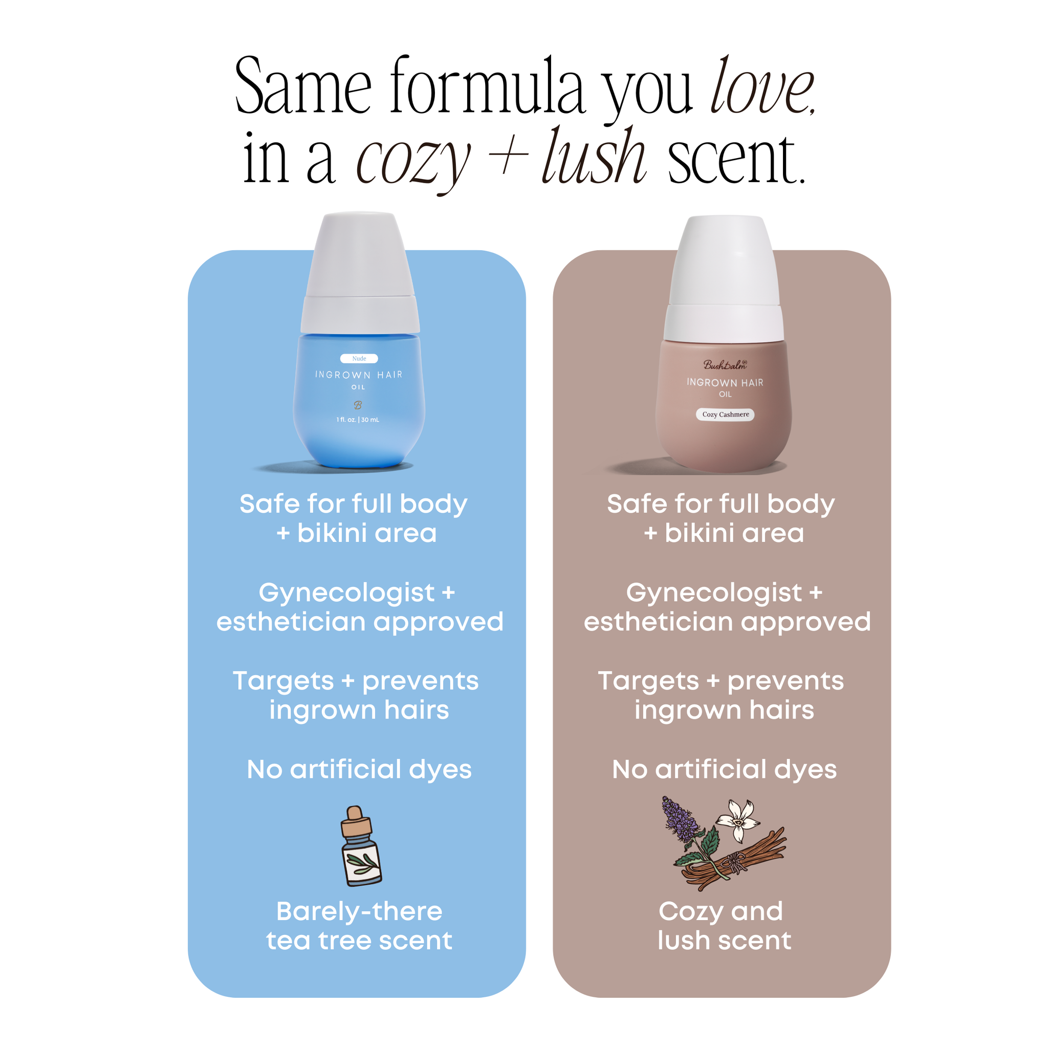 Cozy Cashmere Ingrown Hair Oil Value Pack