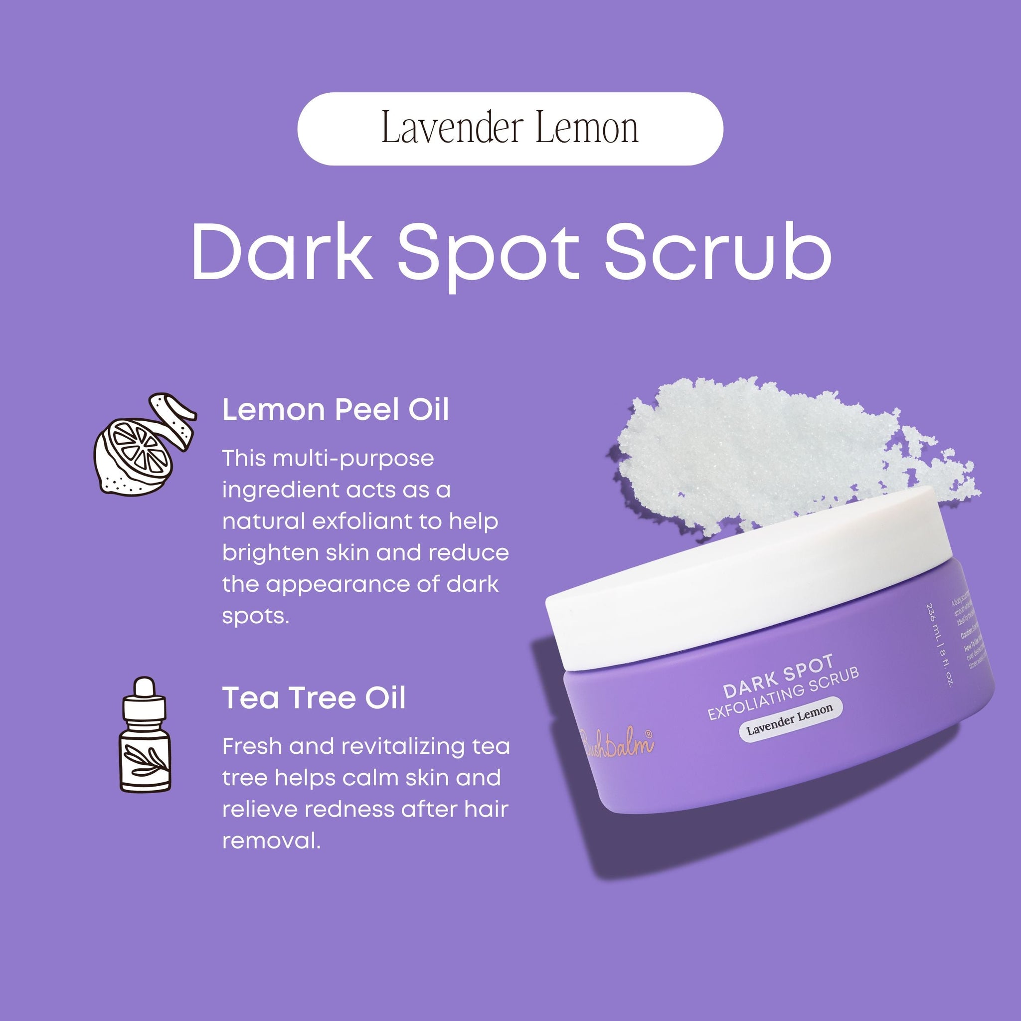 Lavender Lemon Exfoliating Scrub Value Pack