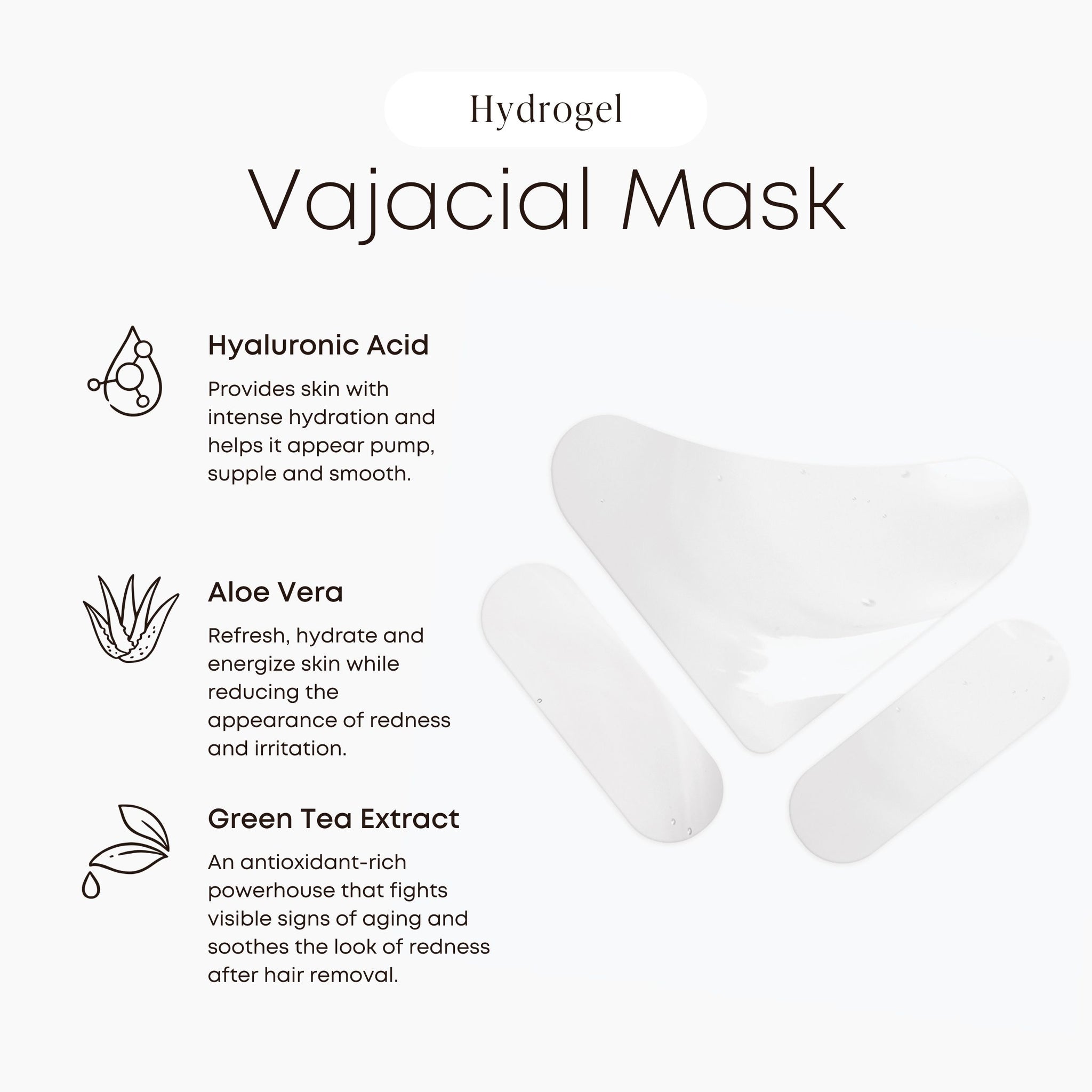 Hydrogel Vajacial Mask Set